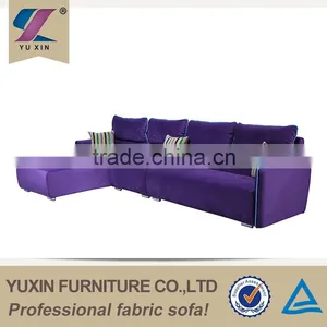 Purple Sectional Comfy Good Living Global Furniture thumbnail-1