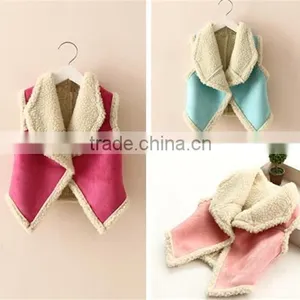 Children Faux Fur Vest Without Hood thumbnail-4