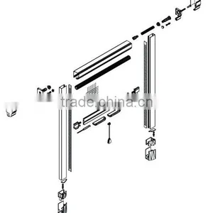 130cm* 150cm Aluminium Retractable Insect Screen Window Roller-- MZL-1 thumbnail-3