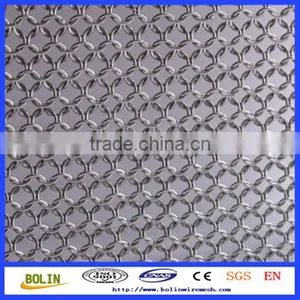 Silver Color SS Ring Mesh Handing Curtains thumbnail-1