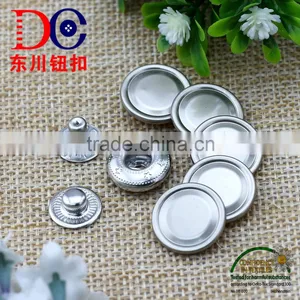 Oval Shape Metal Press Button Spring Snap Button thumbnail-1