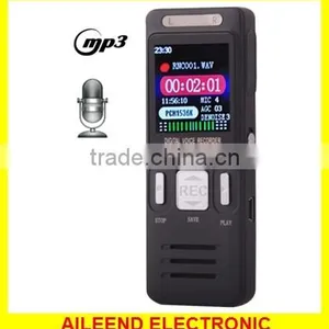 Professional 8GB LCD Digital Voice Recorder With VOR MP3 Player Voice Recorder Pen thumbnail-1