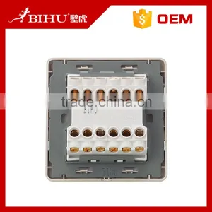 Luxury Electrical Wall Switch 4 Gang Light Intermediate Switch for Home thumbnail-6