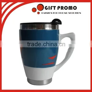 New Advertising Free Ceramic Travel Mug With Lid thumbnail-1