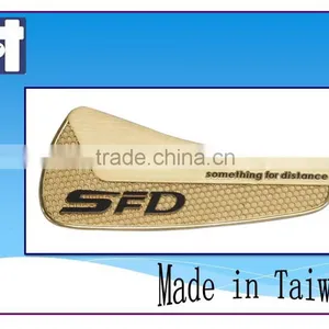 Thick Nameplate Gold 3d Metal Sticker thumbnail-5