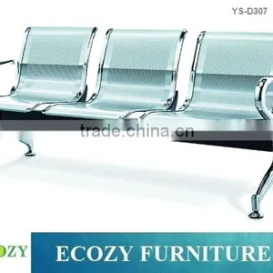 3 Seater Public Steel Chair thumbnail-1
