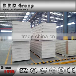 High Anti-fire Ability and Sound Insulation PU Sandwich Panel With CE thumbnail-6