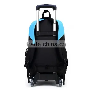 China New Style Wheeled Backpack School Trolley Bags BB021 thumbnail-4