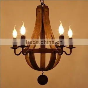2016 Hot Sell Wooden Laser Cut Cutting Chandelier thumbnail-6