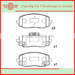 High Quality Front Axle Brake Pad for HYUNDAI I10 Brake Pad thumbnail-1