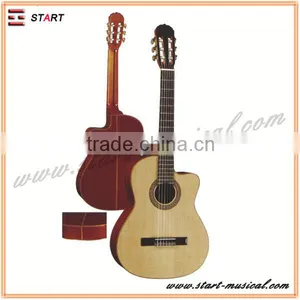 New Product Custom Design Reasonable Price 39" Small Classic Guitar thumbnail-1