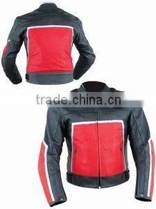 Leather Motorbike Racing Jacket thumbnail-1