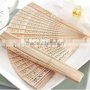 Personalized Gift Wedding Sandalwood Fan thumbnail-1