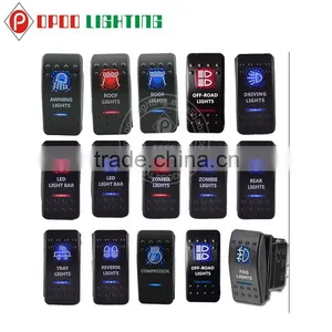 Factory Sell Rocker Switch T85,Laser Etched ON/OFF ARB Carling Rocker Switch T85 thumbnail-2