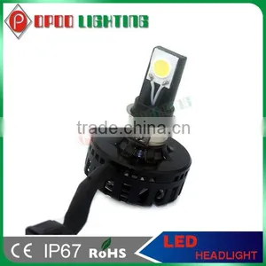 Hotsale DC 6-36V 15w 1650 Lumen H4 H6 H7 COB Motorcycle Led Headlight thumbnail-1