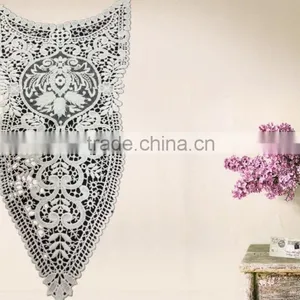 Exquisite Fashion Cotton Embroidiery Lace Water Soluble Collar for Ladies Suit Dress Blouse thumbnail-2