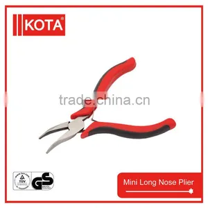 Chrome Vanadium Mini Bent Nose Plier Cutting Pliers thumbnail-1