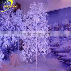 Outdoor Decorative Light Snowing Christmas Tree Www Xxx Com thumbnail-1
