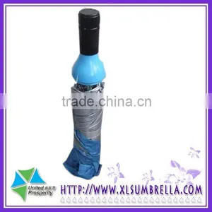 21''Polyester Fabric 6k Bottle Shape Umbrella thumbnail-1
