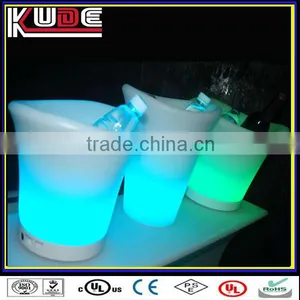 LED Luminous Ice Buckets Sale/barware Ice Bucket/led Lighted Plastic Ice Bucket thumbnail-1