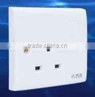 British Standard Electrical Socket With Switch and Indicator thumbnail-1