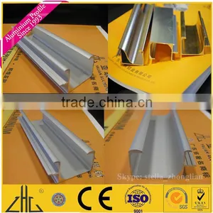 Wow!! Aluminium Hollow Profile/ SS,CP Brushed Chrome Aluminum Cabinet Door Edge Profiles/ Aluminium Kitchen Cabinet Door Profile thumbnail-4