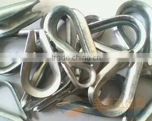 Drop Forged Hardware Alloy Steel/carbon Steel Lifting Hoist European Style 13411-1 Thimble thumbnail-2