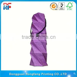 Box for Wine Packaging With Handle thumbnail-1