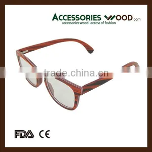 Classic High Quality Rose Wood Optical Glasses, Custom Reading Glasses thumbnail-4