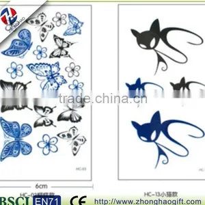Fashion Temporary Water Transfer Body Tattoo Sticker for Decoration thumbnail-3