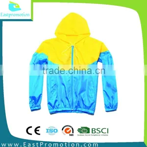 POLYESTER LIGHTWEIGHT WATERPROOF WINDBREAKER JACKET thumbnail-2