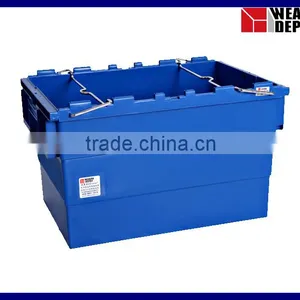 Plastic Storage Tote With Bars thumbnail-3
