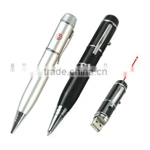 Cheap Pen Usb Flash Drive, Custom Laser Pointer Usb Pen 8GB, Metal Usb Flash Drive Pen thumbnail-2
