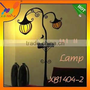2014 Factory Supply New Fashion Wallpaper Light DIY 3D Pumpkin Shape Night Light thumbnail-2