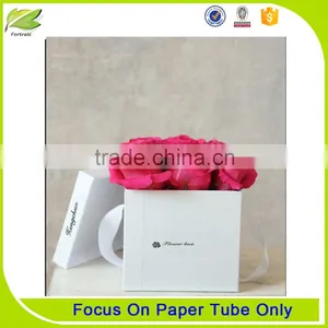Custom Design Good Looking Round Cardboard Flower Tube thumbnail-2