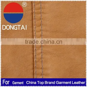 2016 Embossed Pattern New PU Synthetic Leather for Garment thumbnail-3