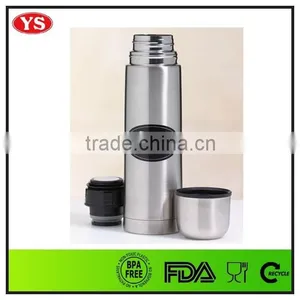 Promotional Double Wall Stainless Steel 1 Liter Vacuum Flask With Bag thumbnail-5