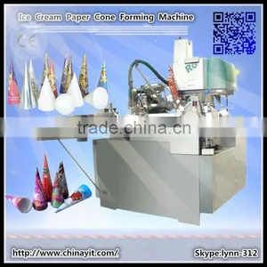 Ice Cream Paper Cone Machine, Paper Cone Sleeve Forming Machine, Automatic Paper Cone Manufacturing Machine thumbnail-1