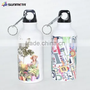 Hot Selling Promotional Sublimation Aluminum Bottle DIY Printing Travel Souvenir Water Bottle 400ml thumbnail-3