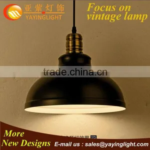 E27 Vintage White Painting Iron Drop Light, Popular Iron Painting Pendant Lighting, E27 Simple Pendant Living Room Lamp thumbnail-1