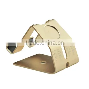 Wholesale Aluminum Alloy Mobile Phone Stand Black Gold Sliver thumbnail-1