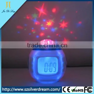 Hot Sports Product Fashionable Fancy Mini Alarm Desktop Clock thumbnail-1