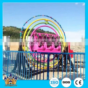 New Amusement Ride Portable Exercise Equipment 3d Space Ring Human Gyroscope for Sale thumbnail-5