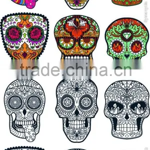 Food-grade Package Skull Tribal Non-toxic Small Tattoo for Promotion thumbnail-1
