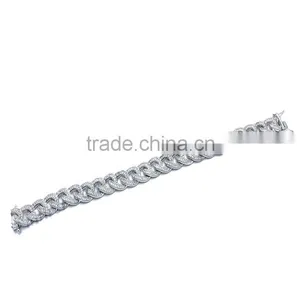 Classic Design Bracelet Silver Jewelry 1000 Gemstone Bracelet Designs for Men thumbnail-2