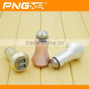 New Products 2016 Cell Phone Metal Usb Car Charger for IPhone 6 thumbnail-1