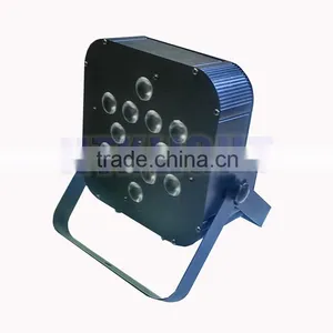 Led Flat Par 12*10W 4in1 RGBW American dj thumbnail-1