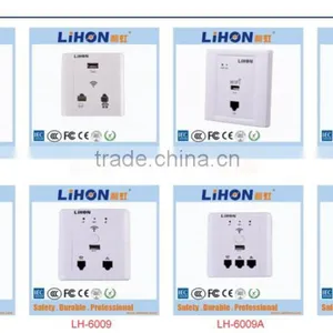 Indoor Inwall Wireless Ap/wall Jack Acess Point/high Power Router Pass Through 5 Walls thumbnail-1