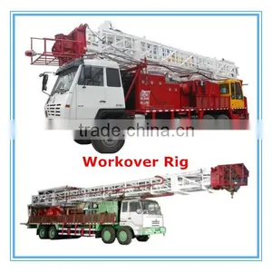 60t 350hp Workover Rig XJ350 for Oilfield thumbnail-1