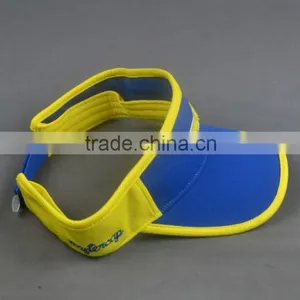 China Supplier Custom 100% Polyster Sun Visor Cap With 3D Embroidery thumbnail-5